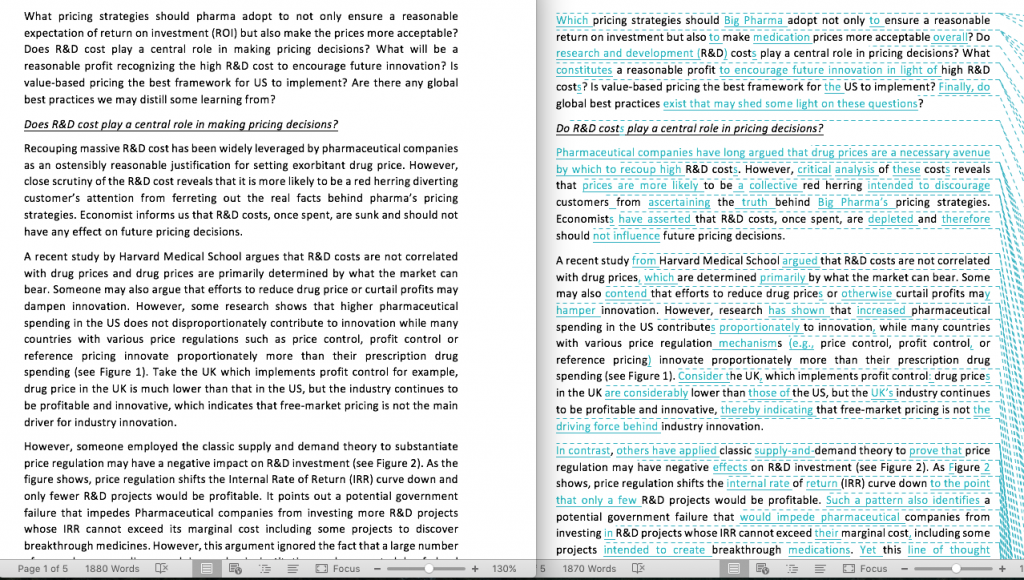 Big Pharma R&D Proposal Big Pharma R&D Proposal